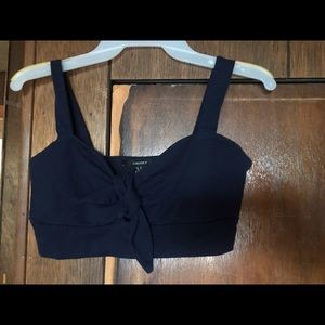 Forever 21 navy blue bralette